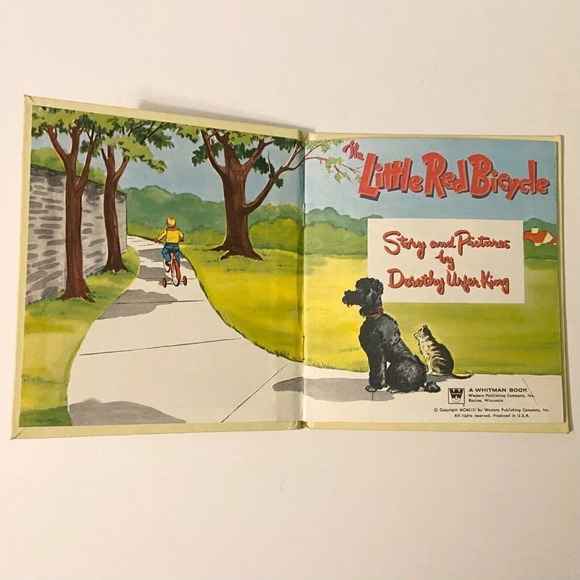 Vintage Lot of 3 Whitman Bozo The Clown Little Red Bicycle Great Fort Books - Picture 13 of 16